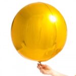 10'' Χρυσό Orbz Μπαλόνι