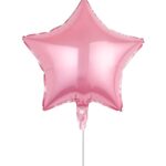 10'' Mini Shape Μπαλόνι Αστέρι Baby Ροζ