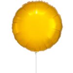 10'' Mini Shape Μπαλόνι Στρογγυλό Χρυσό