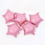 10'' Mini Shape Μπαλόνι Αστέρι Baby Ροζ - Image 2
