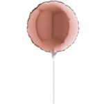 10" Mini Shape μπαλόνι Rosegold