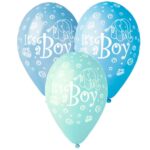 12" Μπαλόνι Its a boy ελεφαντάκι (25 τεμ)
