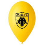 12" Μπαλόνι τυπωμένο ΑΕΚ (25 τεμ)