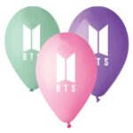 12" Μπαλόνι τυπωμένο BTS (25 τεμ)