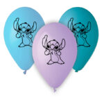 12" Μπαλόνια τυπωμένα Στιτς (25 τεμ)