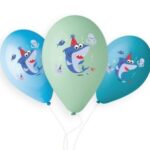 13" Λάτεξ Μπαλόνια Baby Shark (25 τεμ)
