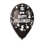 13″ Μπαλόνι τυπωμένο Happy Halloween (25 τεμ) - Image 3