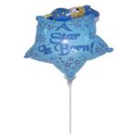 14'' Mini Shape μπαλόνι αστέρι "A star is born"