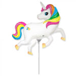 14" Mini Shape μπαλόνι Μονόκερος