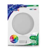 15" Μπαλόνι σατέν λευκό τρισδιάστατη σφαίρα ORBZ - Image 2