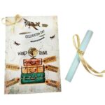 Προσκλητήριο βάπτισης ταξίδια ρολάκι