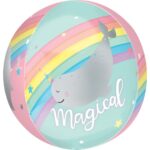 16" Μπαλόνι μαγικό Ουράνιο τόξο ORBZ - Image 3