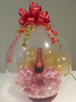 18'' Διάφανο μπαλόνι γυάλας Stuffed με αστέρια (25 τεμ) - Image 3