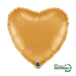 18'' Μπαλόνι χρυσή καρδιά