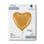 18'' Μπαλόνι χρυσή καρδιά - Image 2