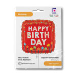 18'' Μπαλόνι Happy Birthday Κόκκινο - Image 2