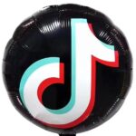 18'' Μπαλόνι Μαύρο TikTok