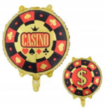 18'' Στρογγυλό Μπαλόνι Καζίνο