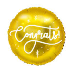 18" Χρυσό Μπαλόνι "Congrats"