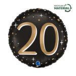 18" Μπαλόνι 20th Birthday Sparkling