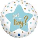 18" Μπαλόνι "Boy or Girl" Gender Reveal - Image 2
