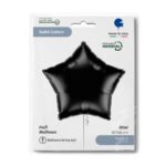 18" Μπαλόνι Αστέρι Μαύρο - Image 2