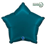 18″ Μπαλόνι Αστέρι Πετρόλ Satin