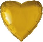 18" Μπαλόνι Χρυσή Καρδιά