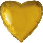 18" Μπαλόνι Χρυσή Καρδιά
