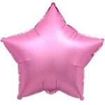 18" Μπαλόνι chrome ροζ αστέρι