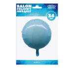 18" Μπαλόνι γαλάζιο Στρογγυλό - Image 2