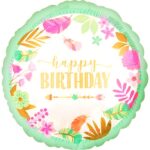 18" Μπαλόνι γενεθλίων Tropical