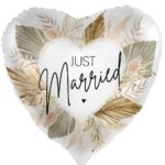 18" Μπαλόνι Just Married Boho