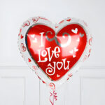 18" Μπαλόνι Καρδιά Funky - Image 2