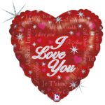 18" Μπαλόνι Καρδιά Love you languages