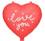 18" Μπαλόνι καρδιά Love You Sparkle