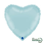 18" Μπαλόνι Sweetie Καρδιά παστέλ Γαλάζιο