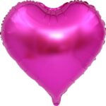 18" Μπαλόνι καρδιά Φούξια