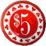 18" Μπαλόνι Καζίνο 5$
