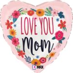 18" Μπαλόνι Love You Mom Blossom