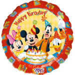 18" Μπαλόνι Mickey και παρέα Happy Birthday