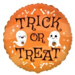 18" Μπαλόνι πορτοκαλί Trick or Treat