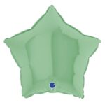 18" Μπαλόνι πράσινο ματ αστέρι