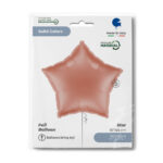 18" Μπαλόνι ροζ χρυσό Αστέρι - Image 2