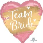 18" Μπαλόνι Team Bride σατέν καρδιά