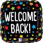 18" Μπαλόνι Welcome Back αστέρια