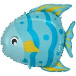 19" Μπαλόνι μπλε Ψαράκι