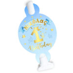 Blowouts 1st Birthday Girl (8 τεμ) - Image 3