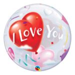22" Μπαλόνι Bubble 'I Love You' - Image 2