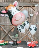 23" Μπαλόνι κεφάλι Αγελαδίτσας - Image 2